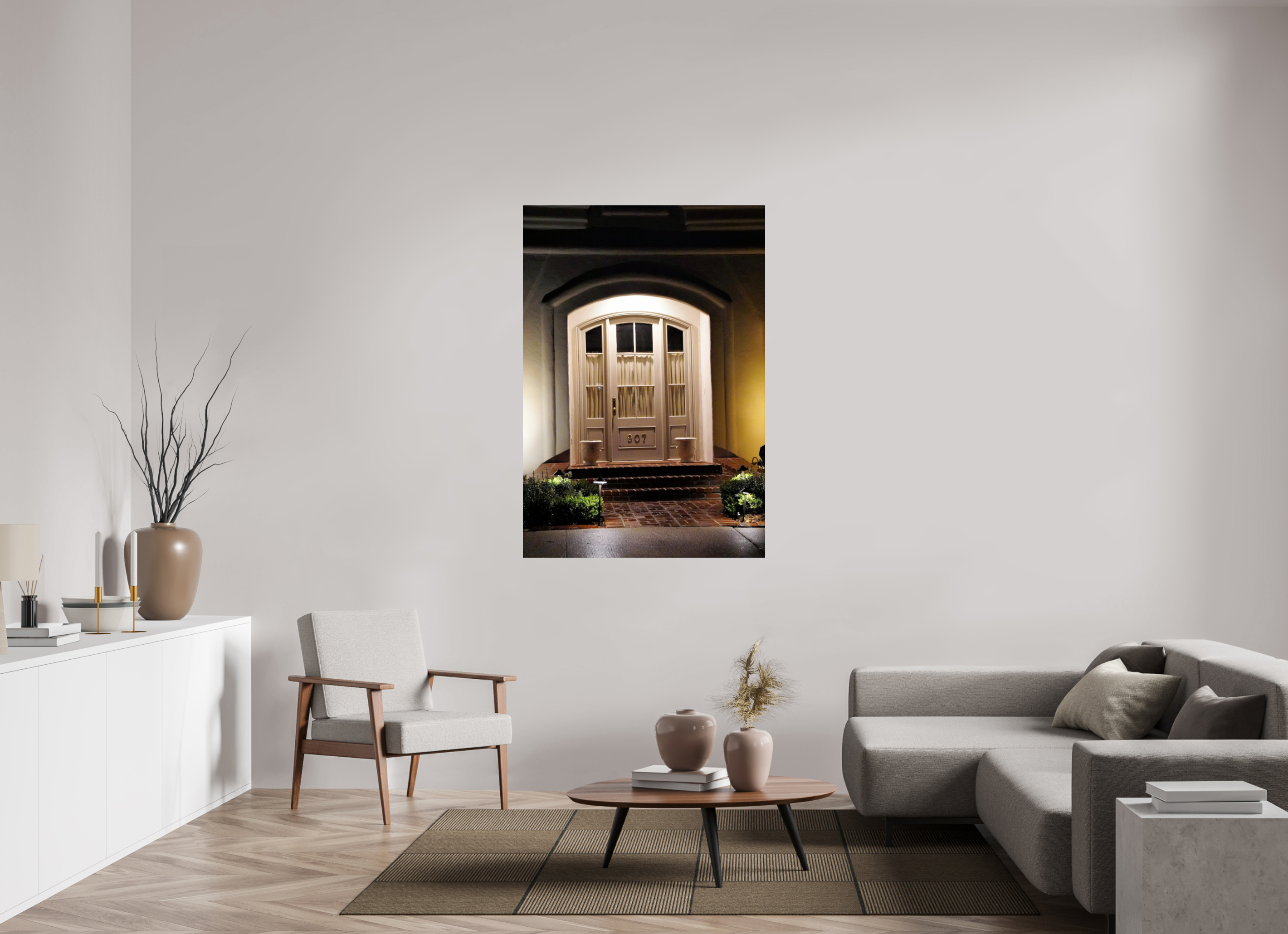 39 x 56.8″, Fuji Crystal DP II White door