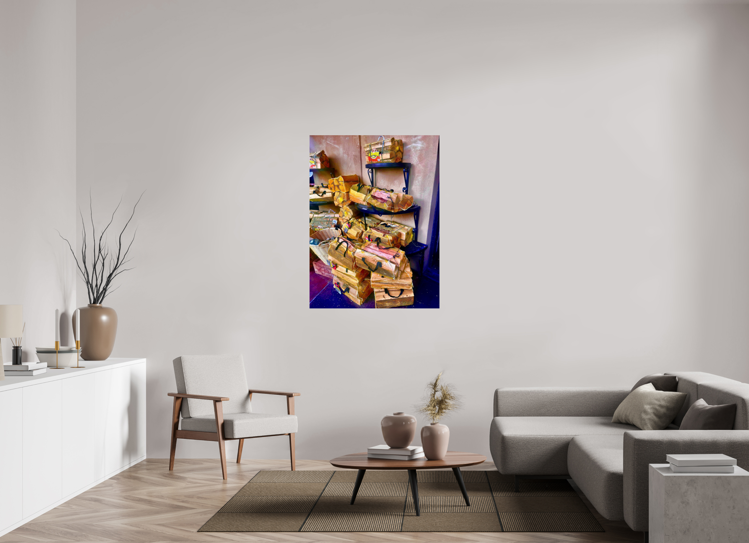 36 x 48″, Fuji Crystal DP II Firewood