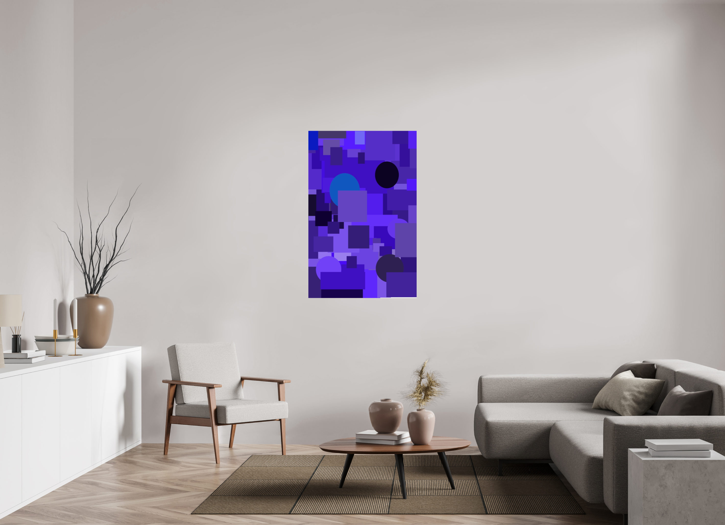 31 x 47.9″, Fuji Crystal DP II Study in blue.2