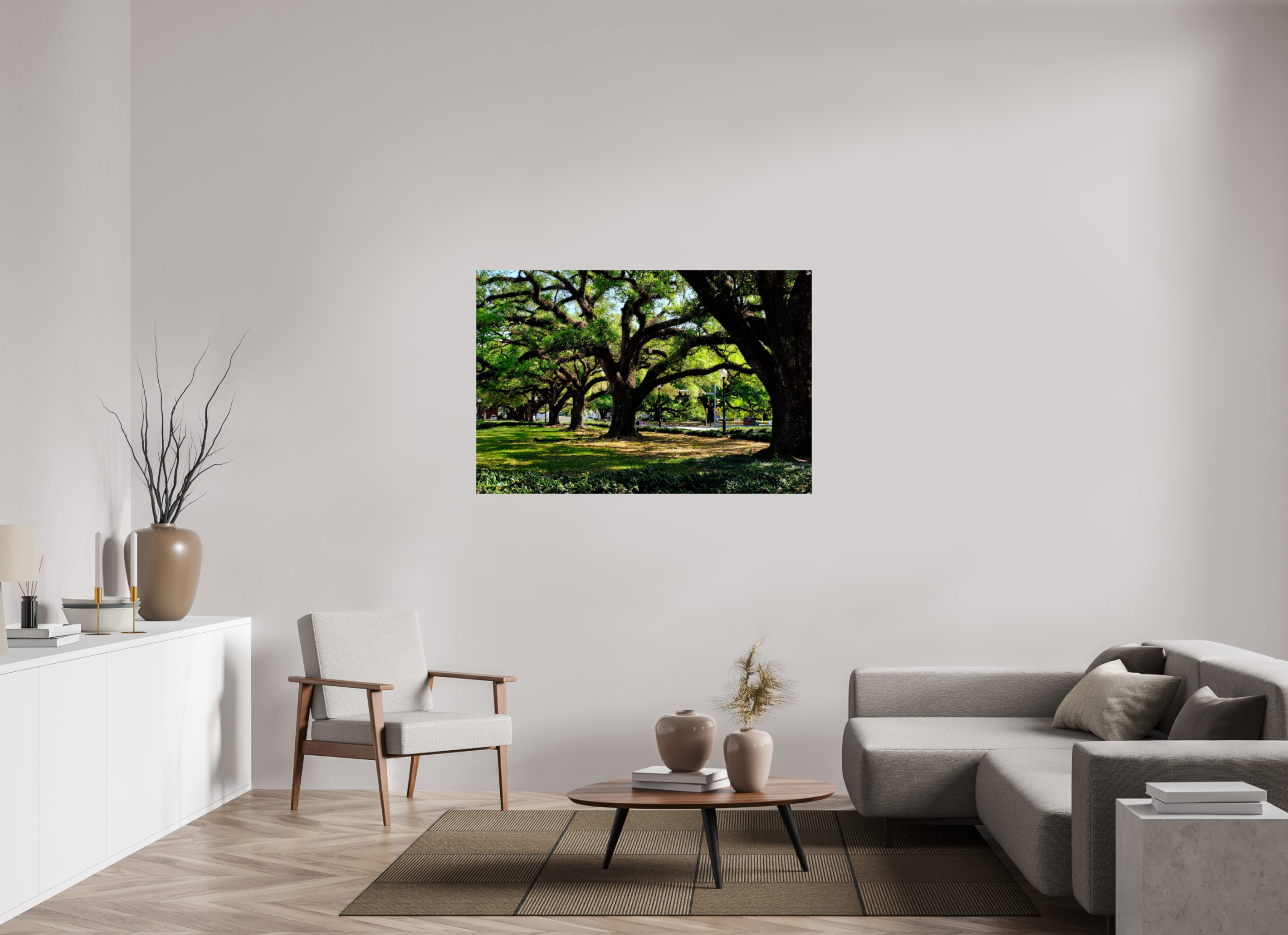 54 x 36″, Fuji Crystal DP II Campus trees