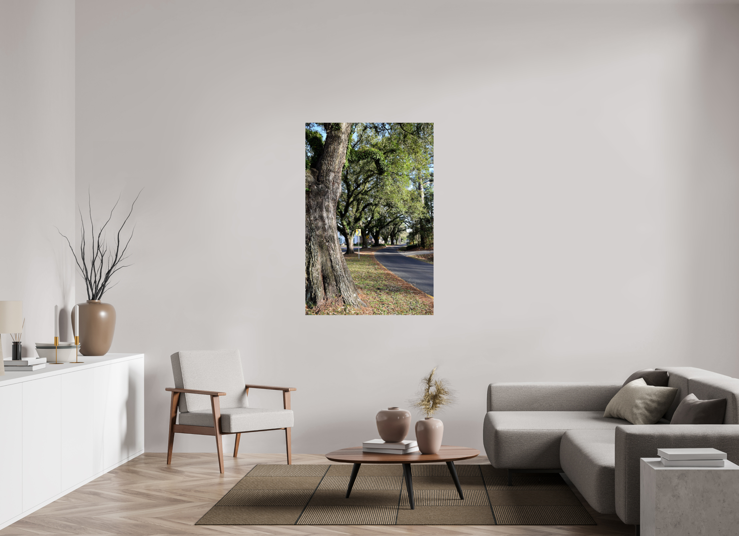36 x 54″, Fuji Crystal DP II East Bayou trees