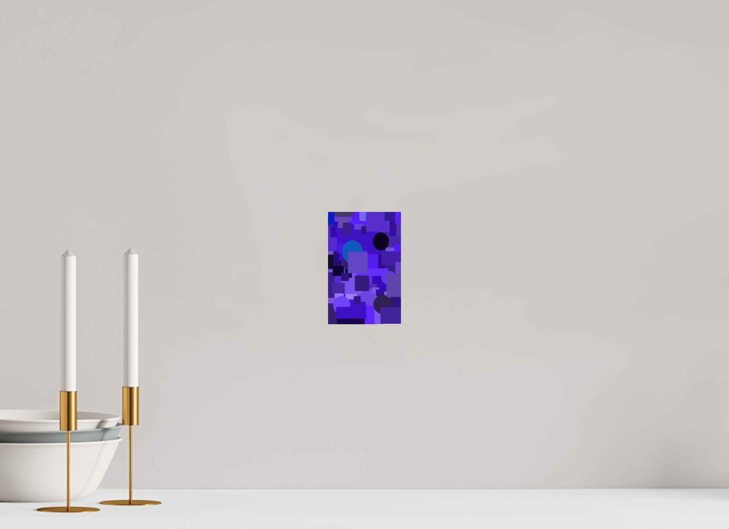4 x 6.2″, Fuji Crystal DP II Study in blue.2