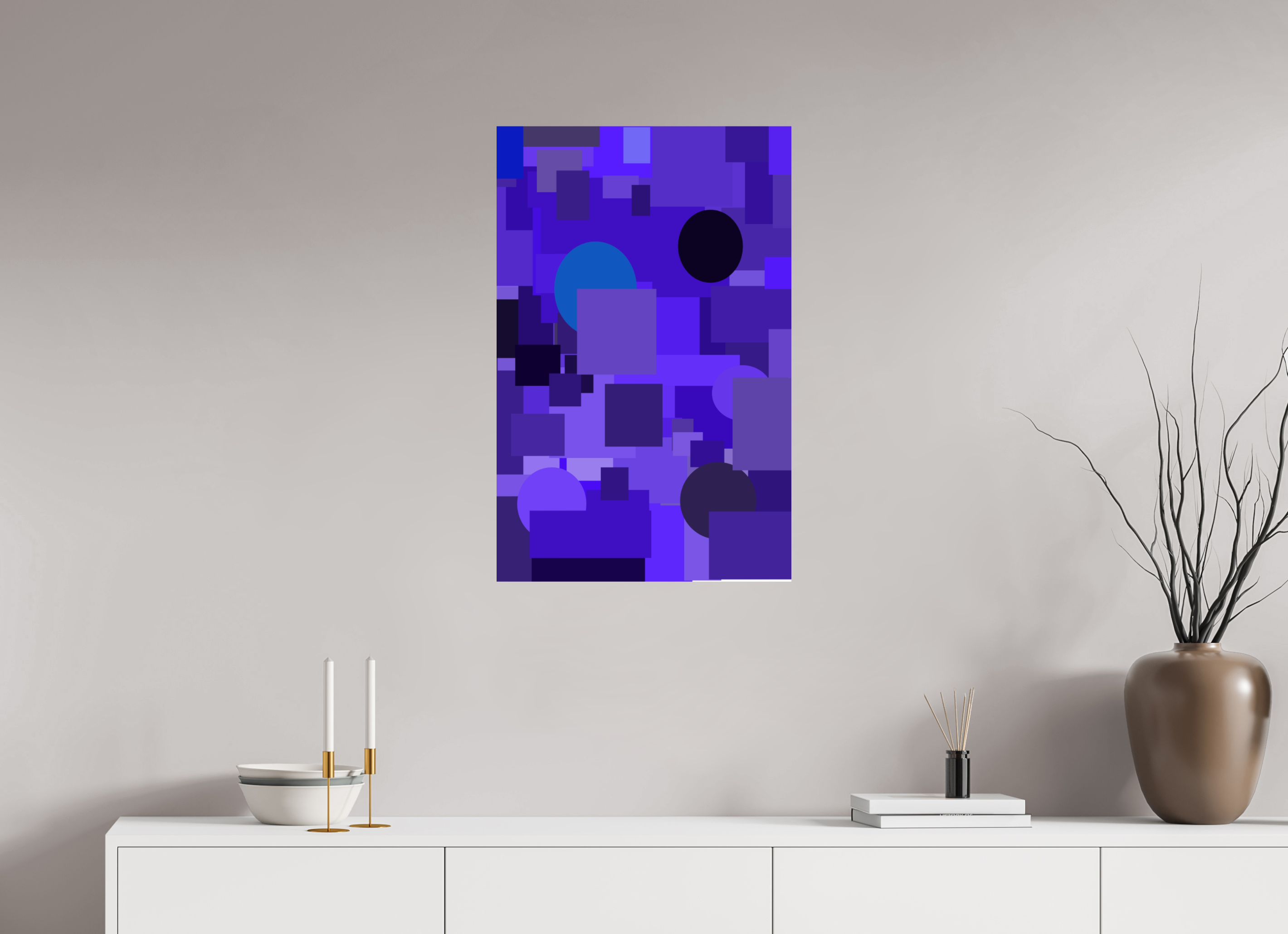 20 x 30.9″, Fuji Crystal DP II Study in blue.2