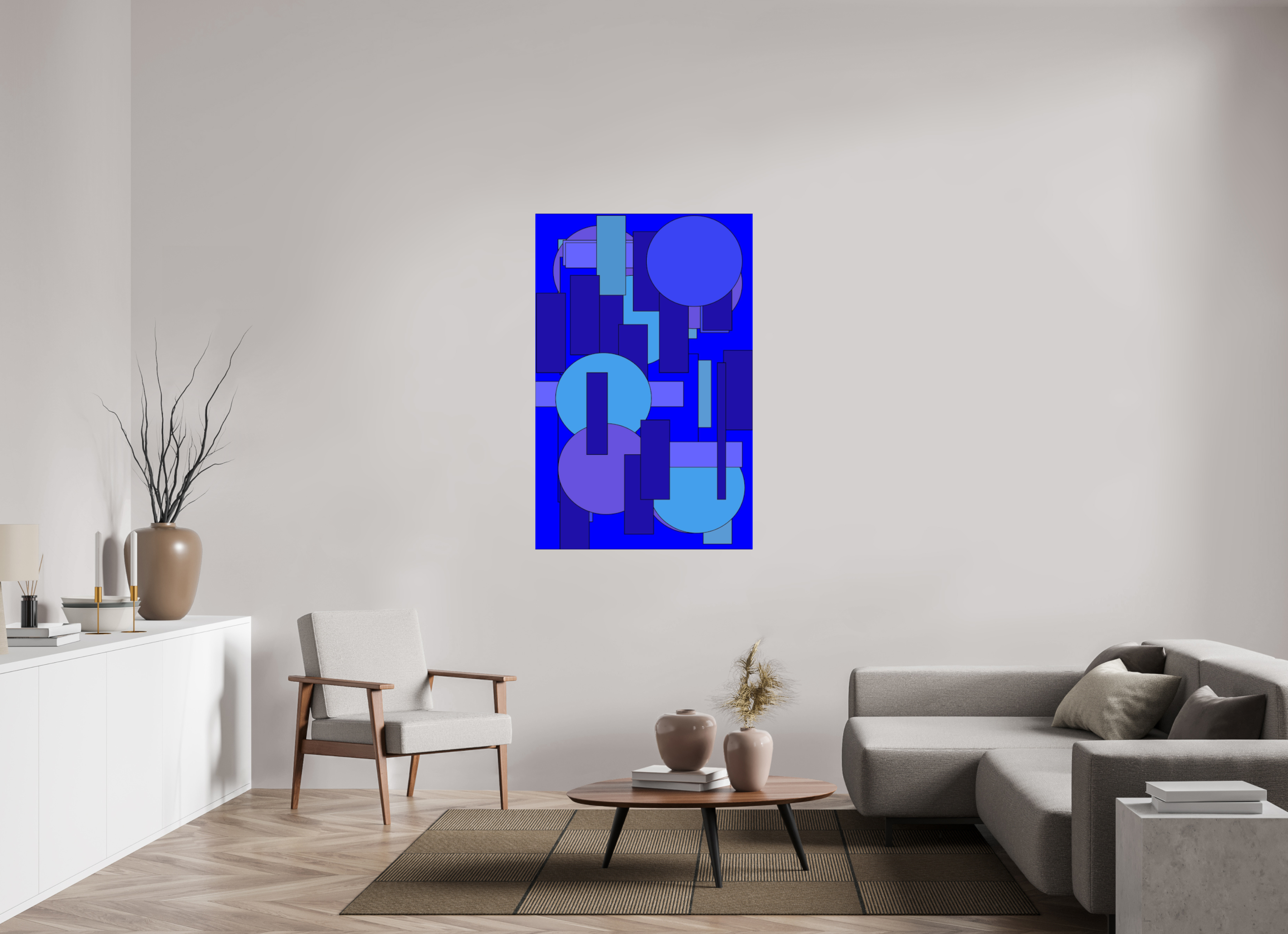 35 x 54.1″, Fuji Crystal DP II Study in blue.1