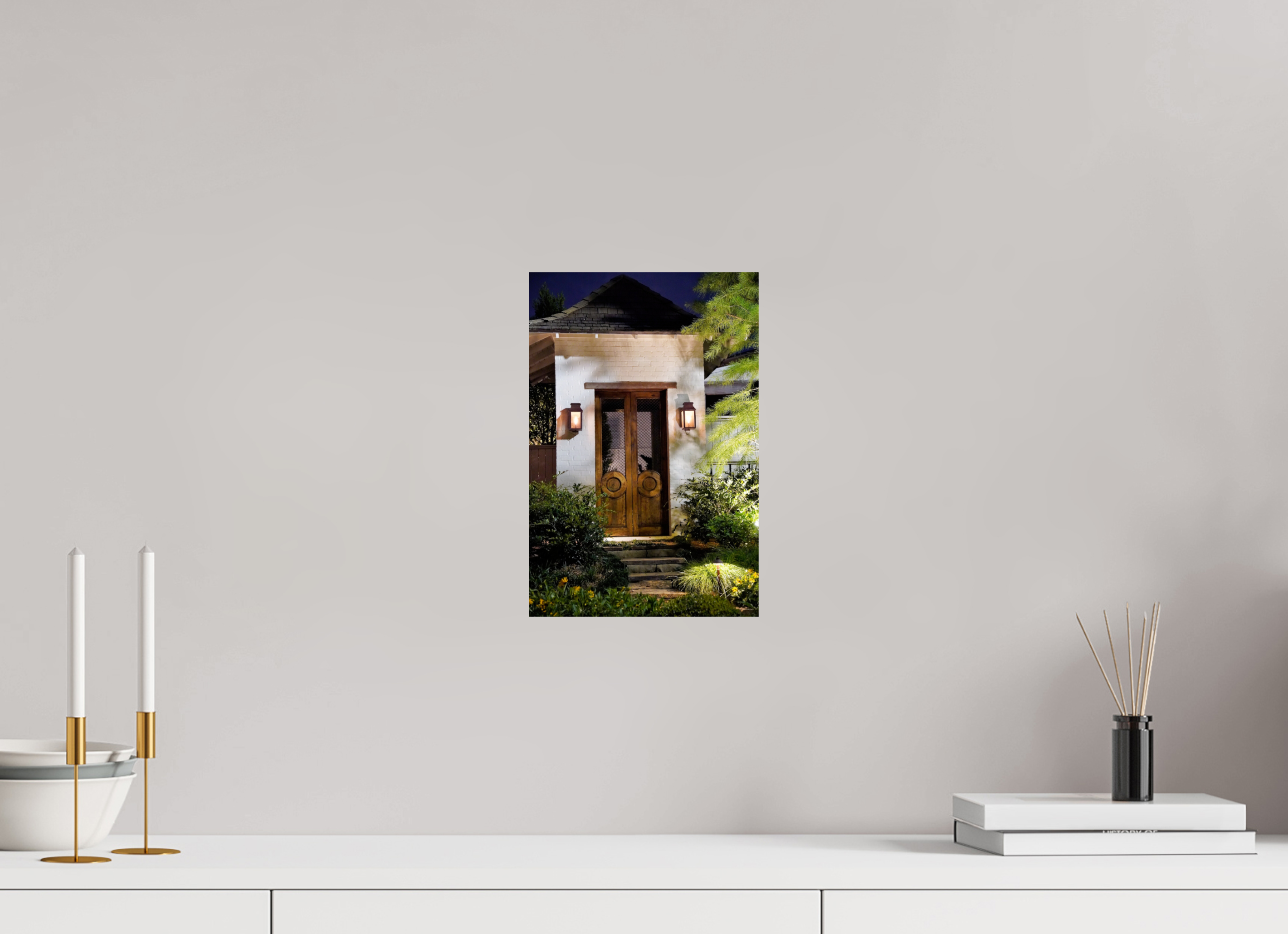 8 x 12″, Fuji Crystal DP II Garden entry