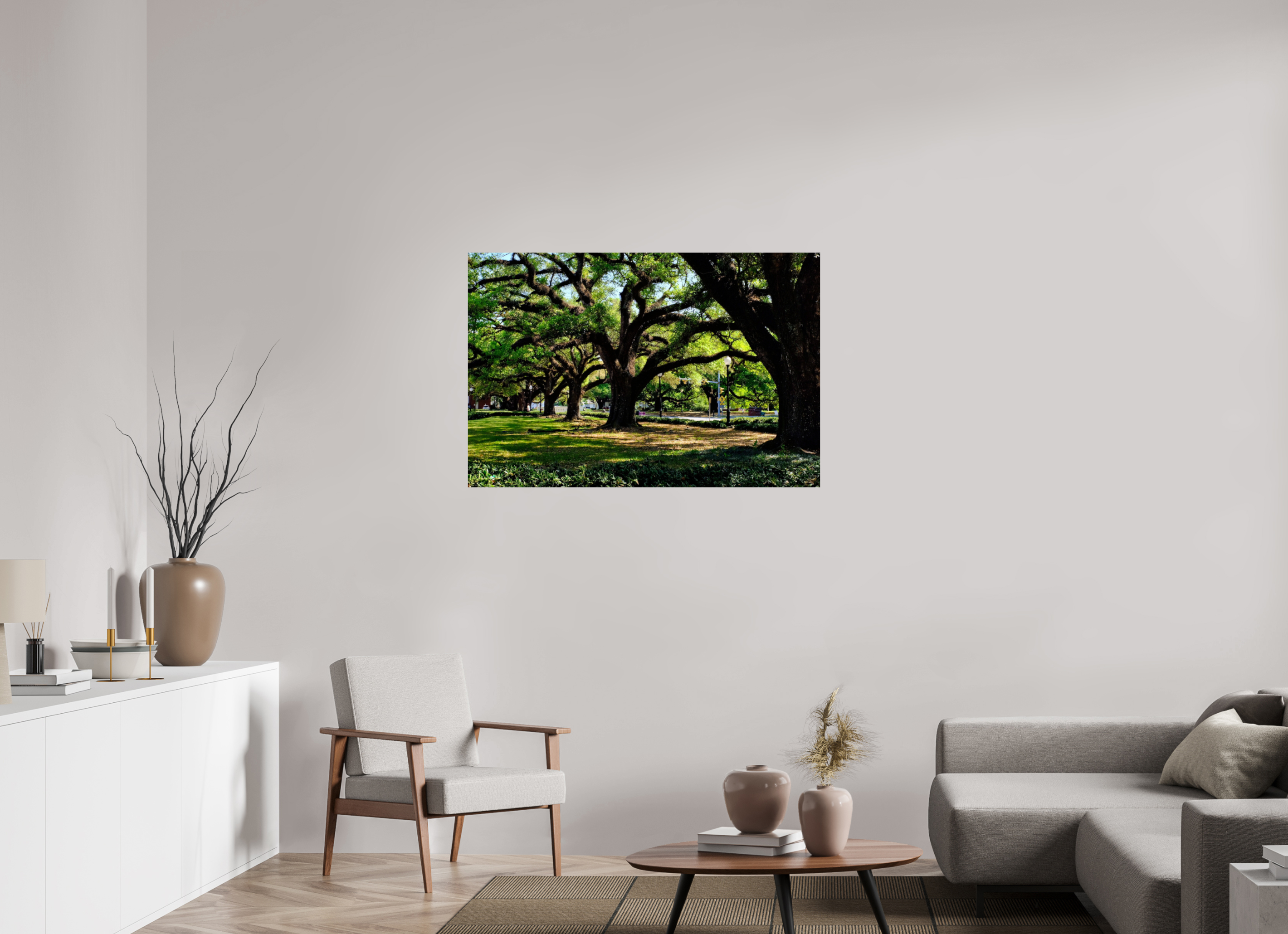 45 x 30″, Fuji Crystal DP II Campus trees