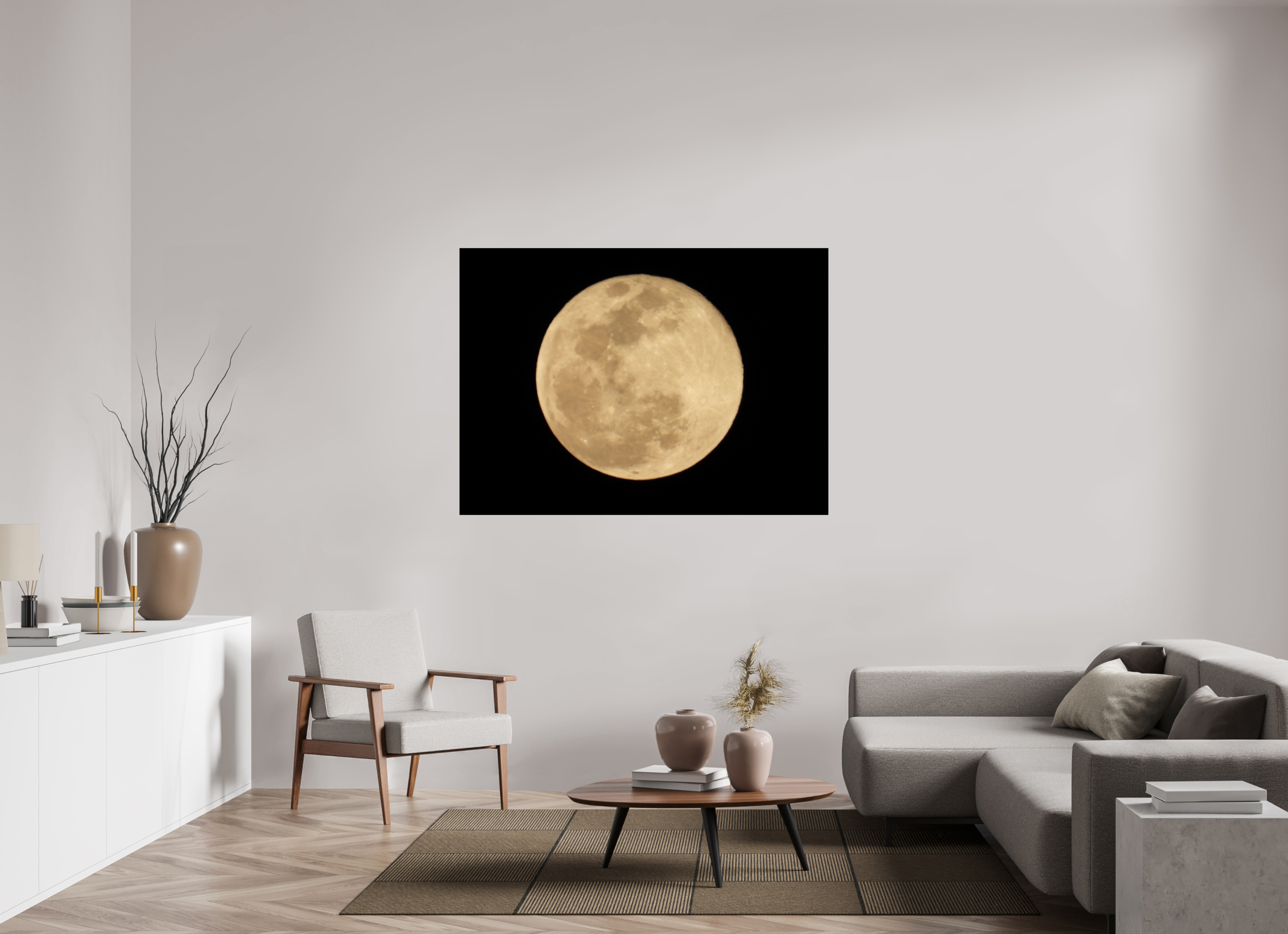 59.4 x 43″, Fuji Crystal DP II February moon