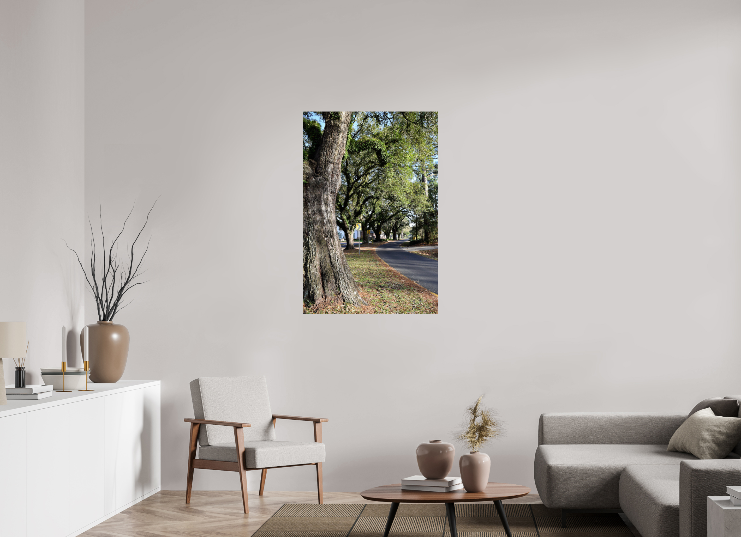 30 x 45″, Fuji Crystal DP II East Bayou trees