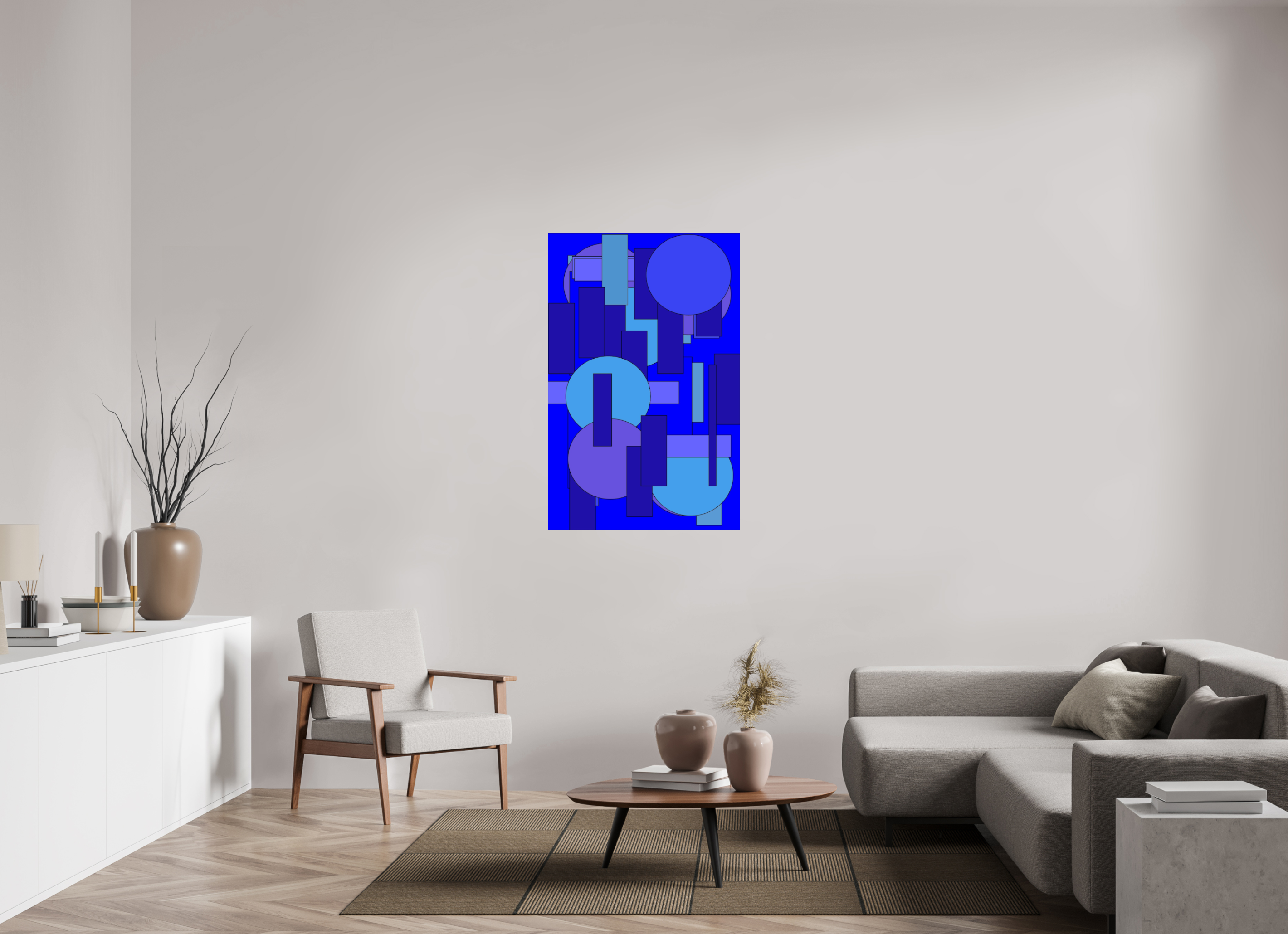 31 x 47.9″, Fuji Crystal DP II Study in blue.1
