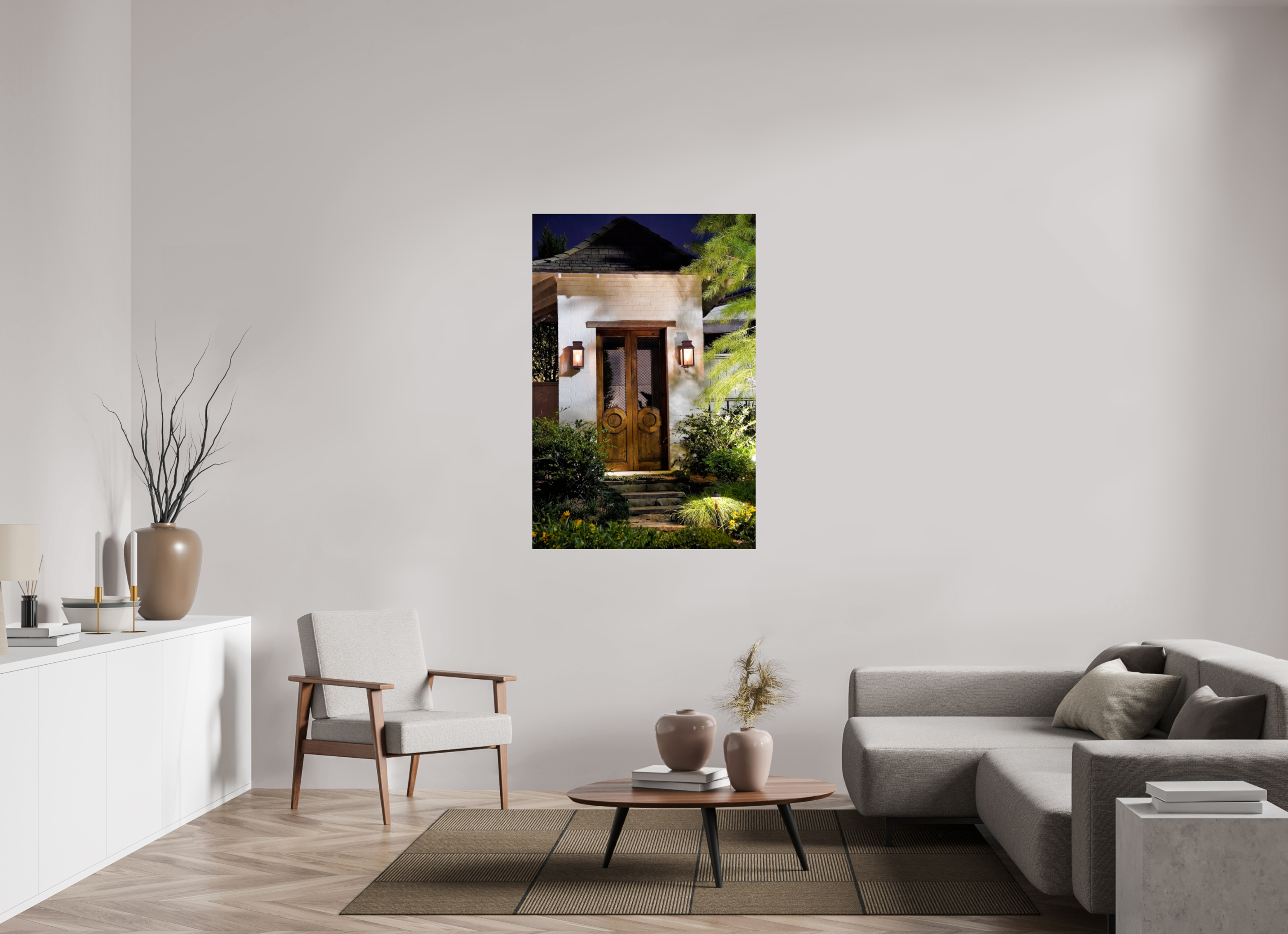 36 x 54″, Fuji Crystal DP II Garden entry