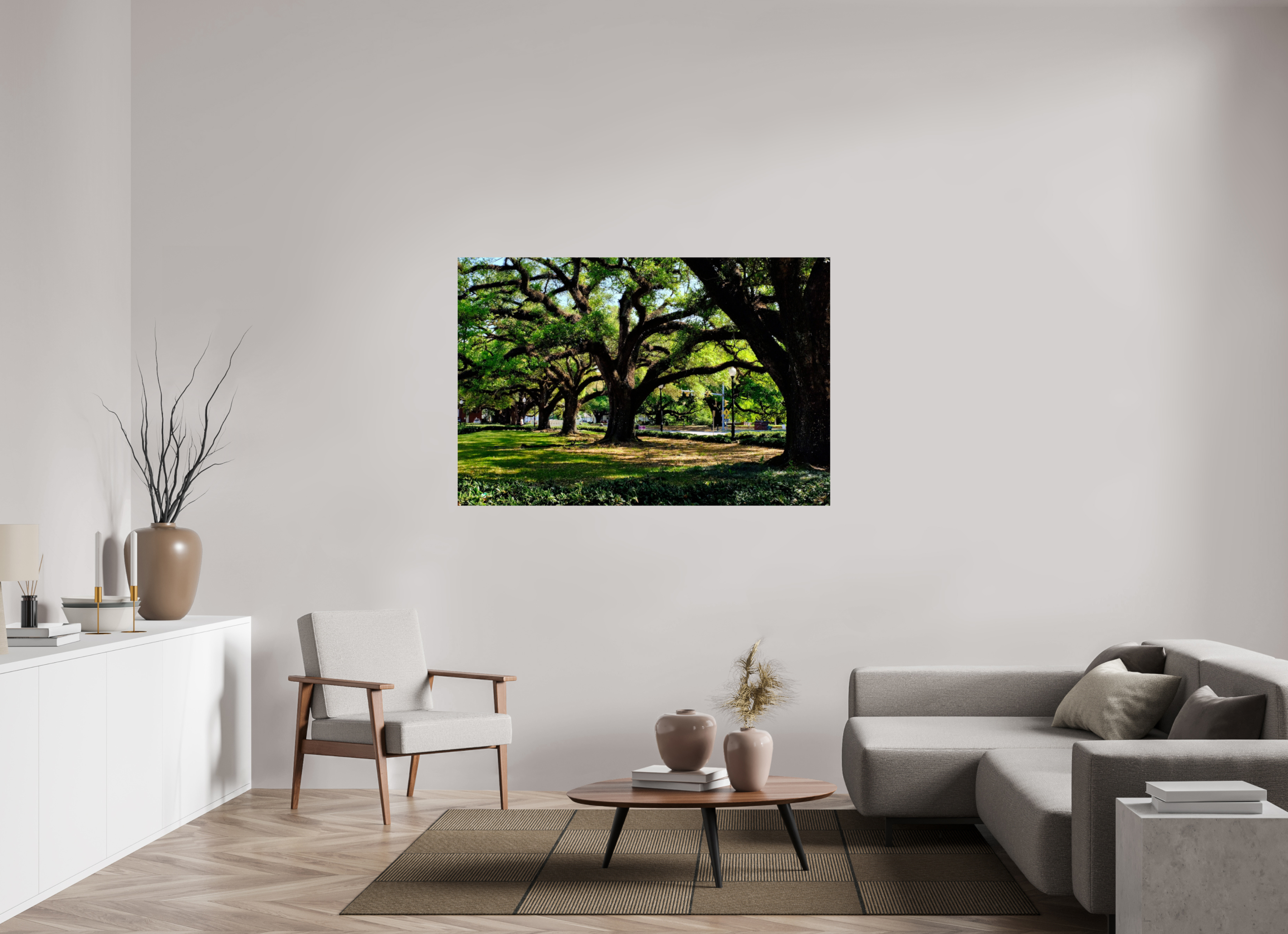 60 x 40″, Fuji Crystal DP II Campus trees