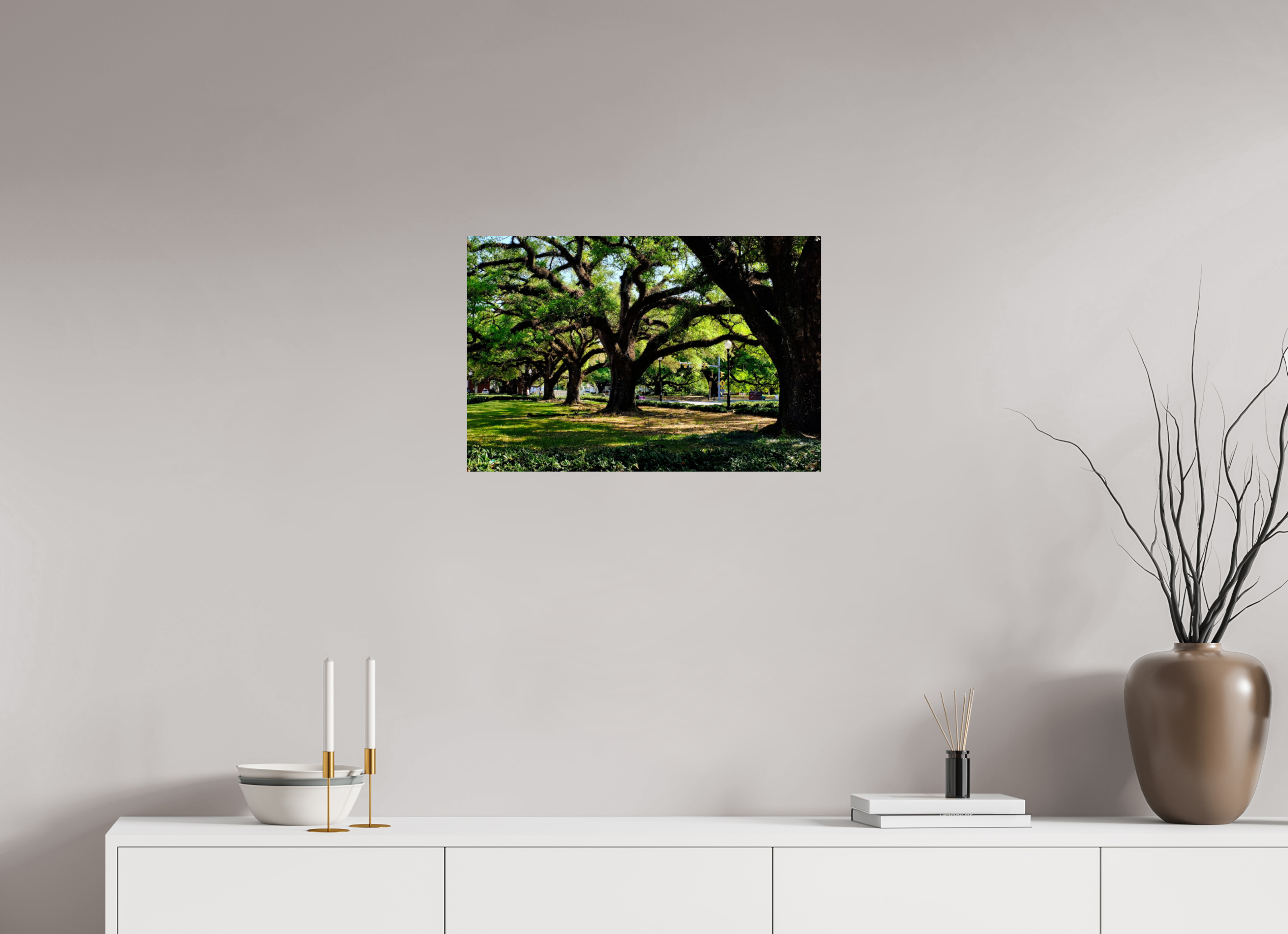 24 x 16″, Fuji Crystal DP II Campus trees