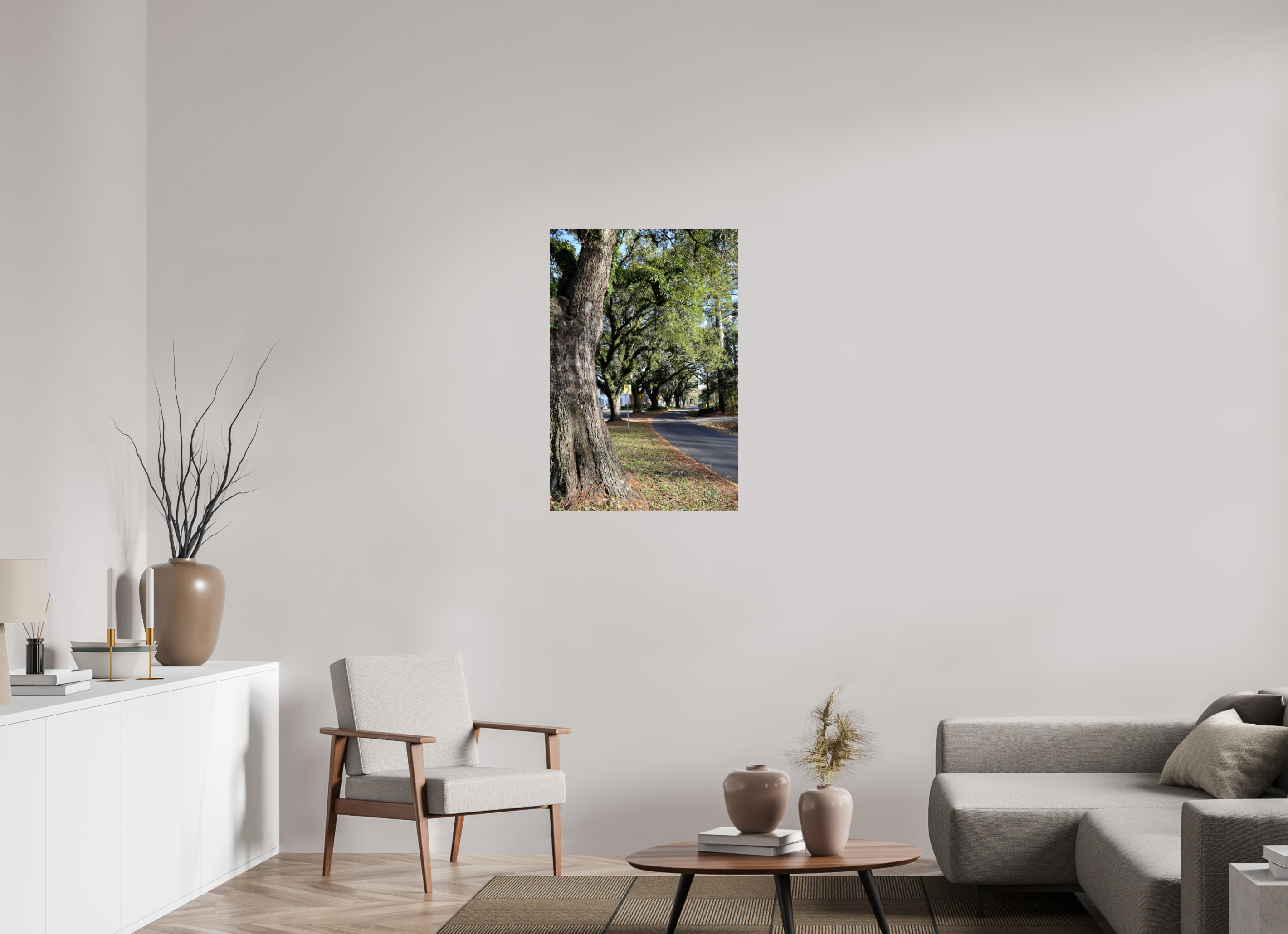 24 x 36″, Fuji Crystal DP II East Bayou trees