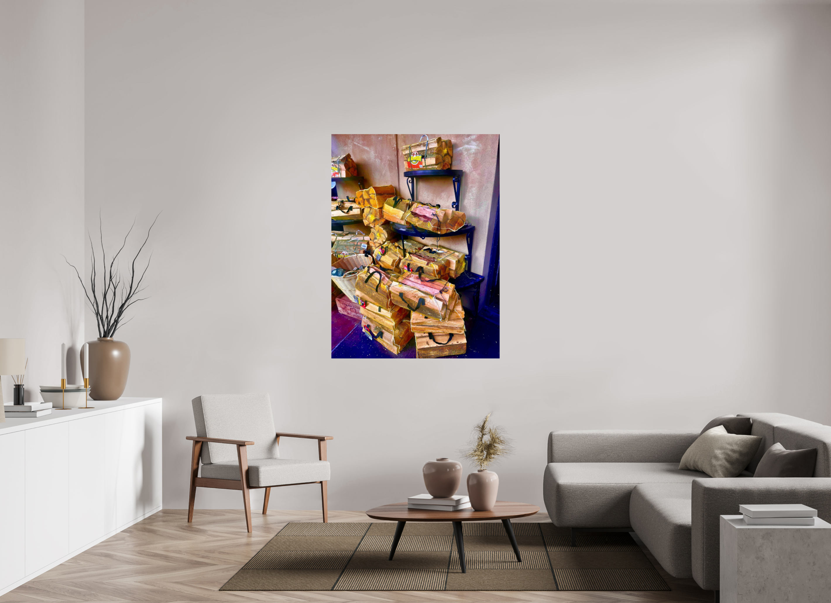 42 x 56″, Fuji Crystal DP II Firewood
