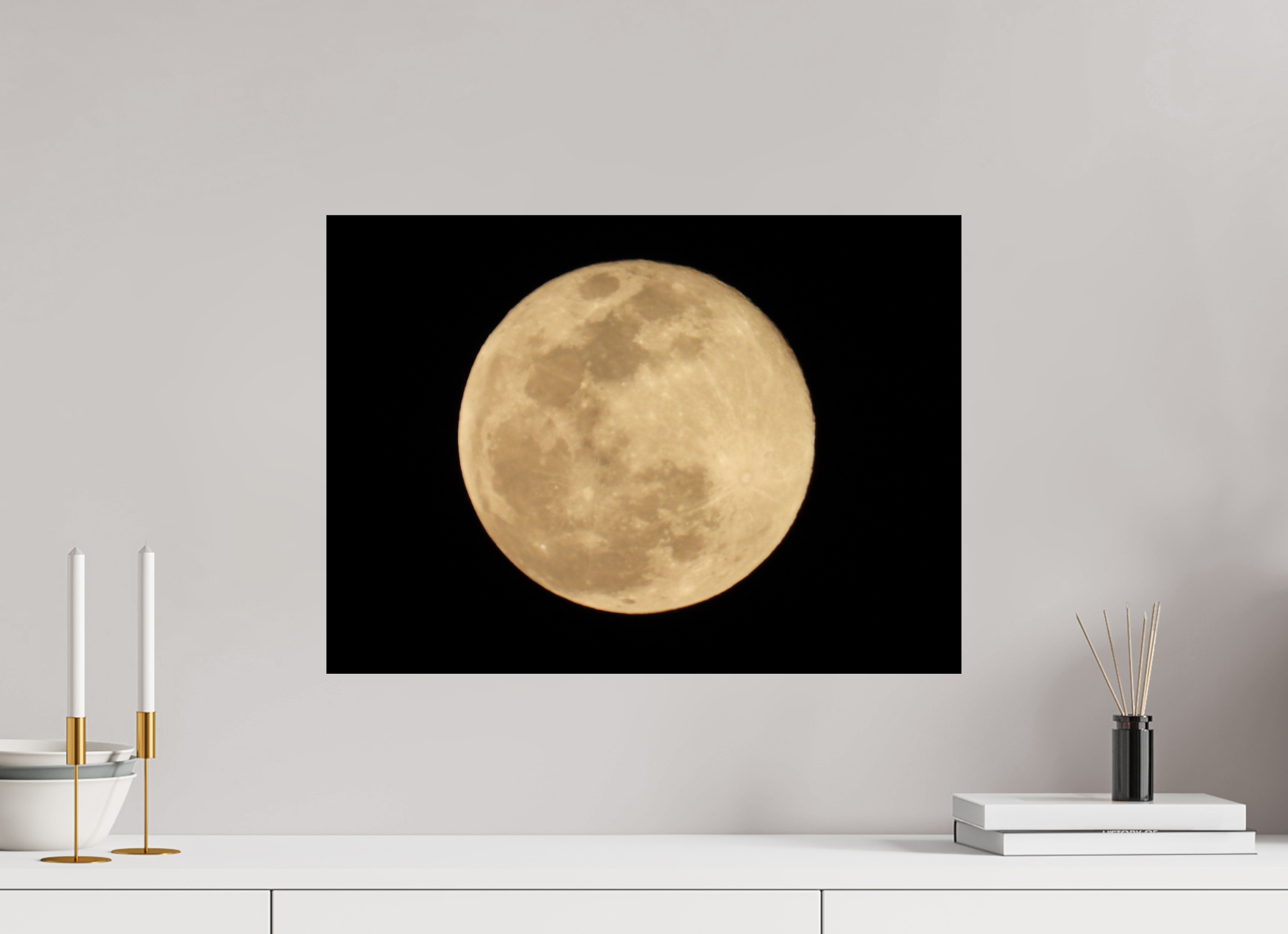 22.1 x 16″, Fuji Crystal DP II February moon