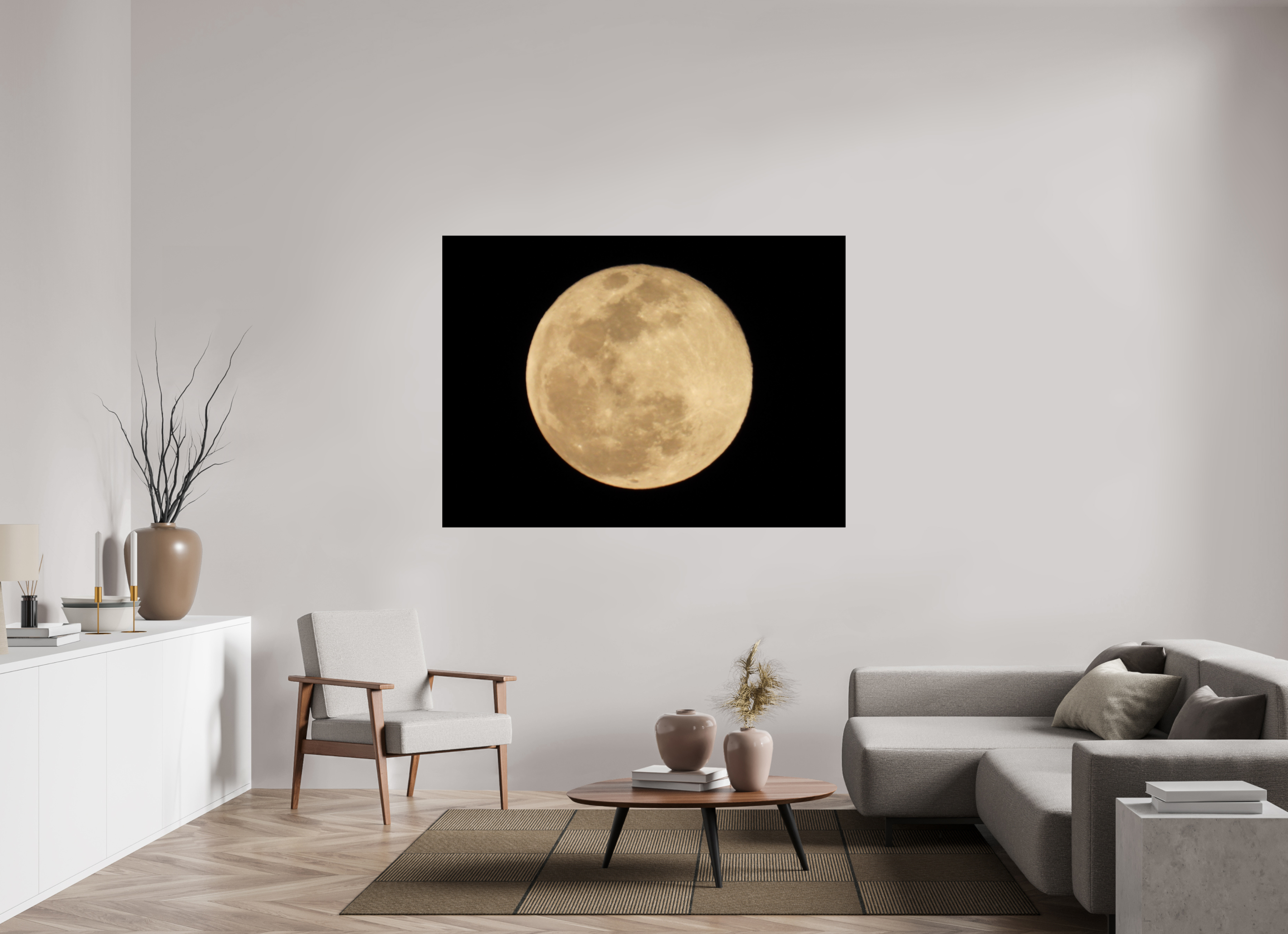 65 x 47″, Fuji Crystal DP II February moon