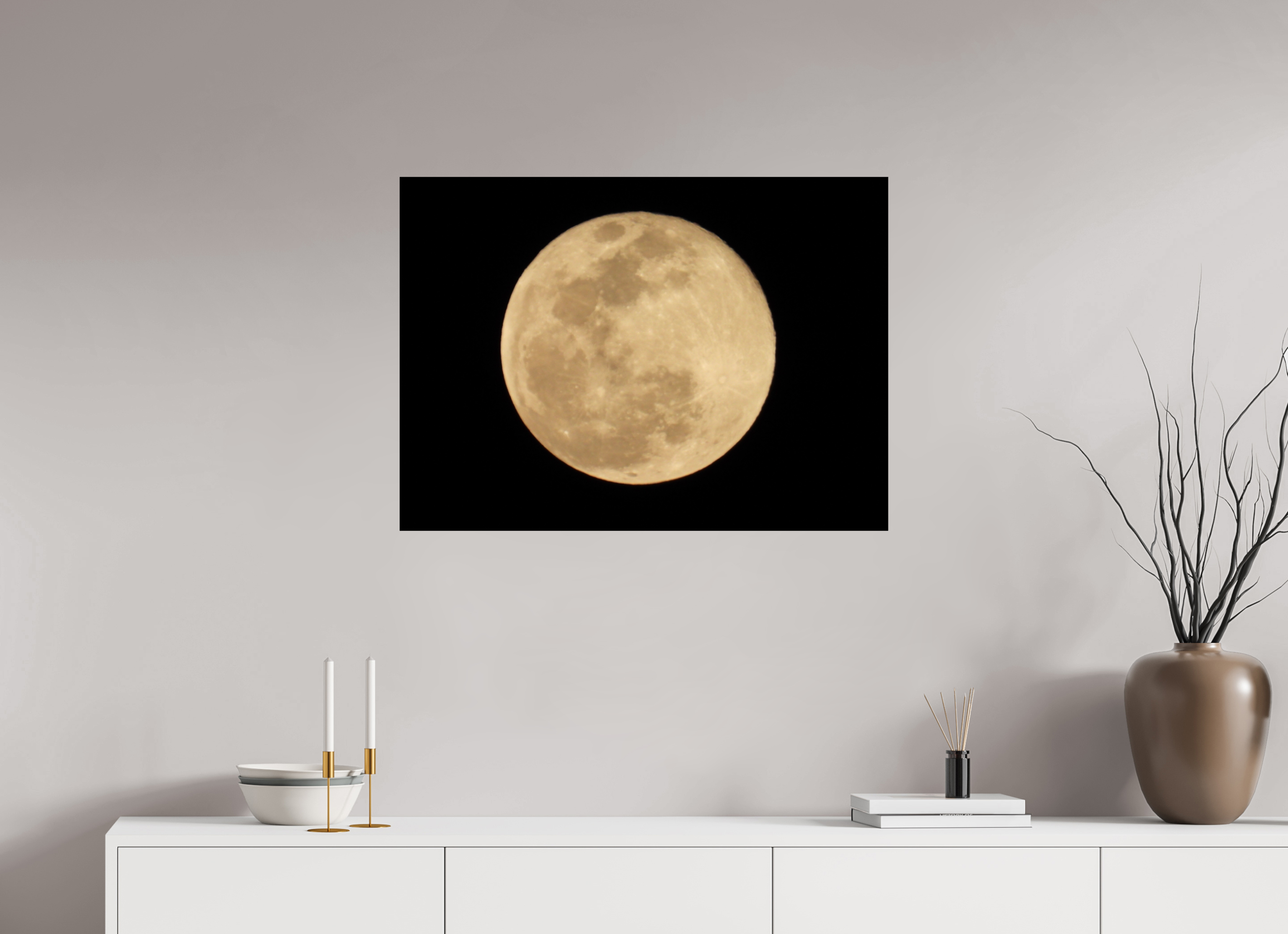 33.1 x 24″, Fuji Crystal DP II February moon