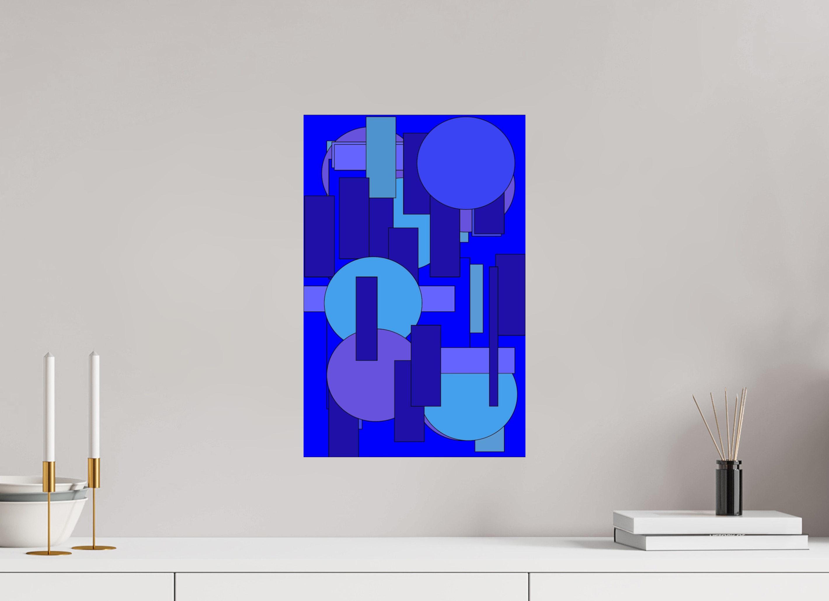 12 x 18.5″, Fuji Crystal DP II Study in blue.1