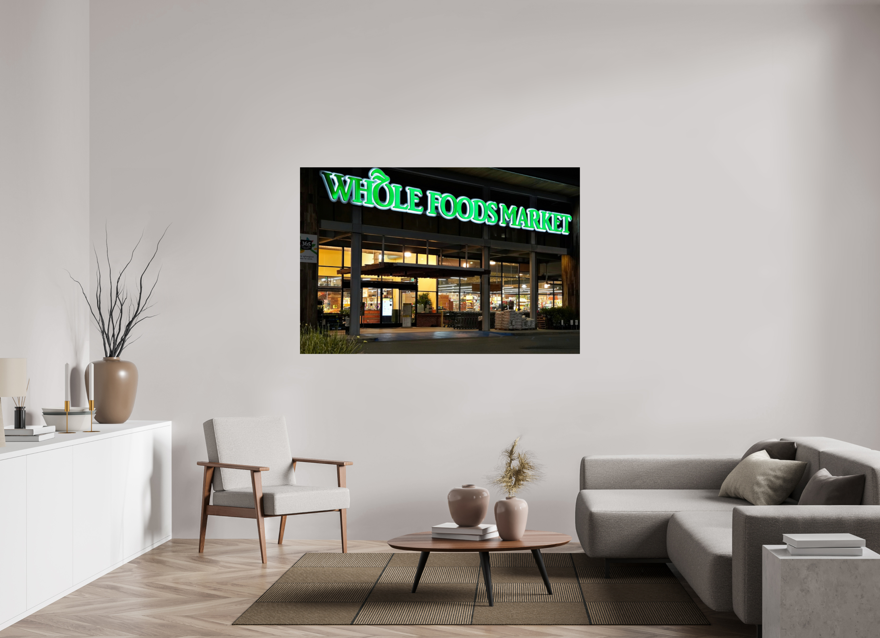 66 x 44″, Fuji Crystal DP II Whole Foods