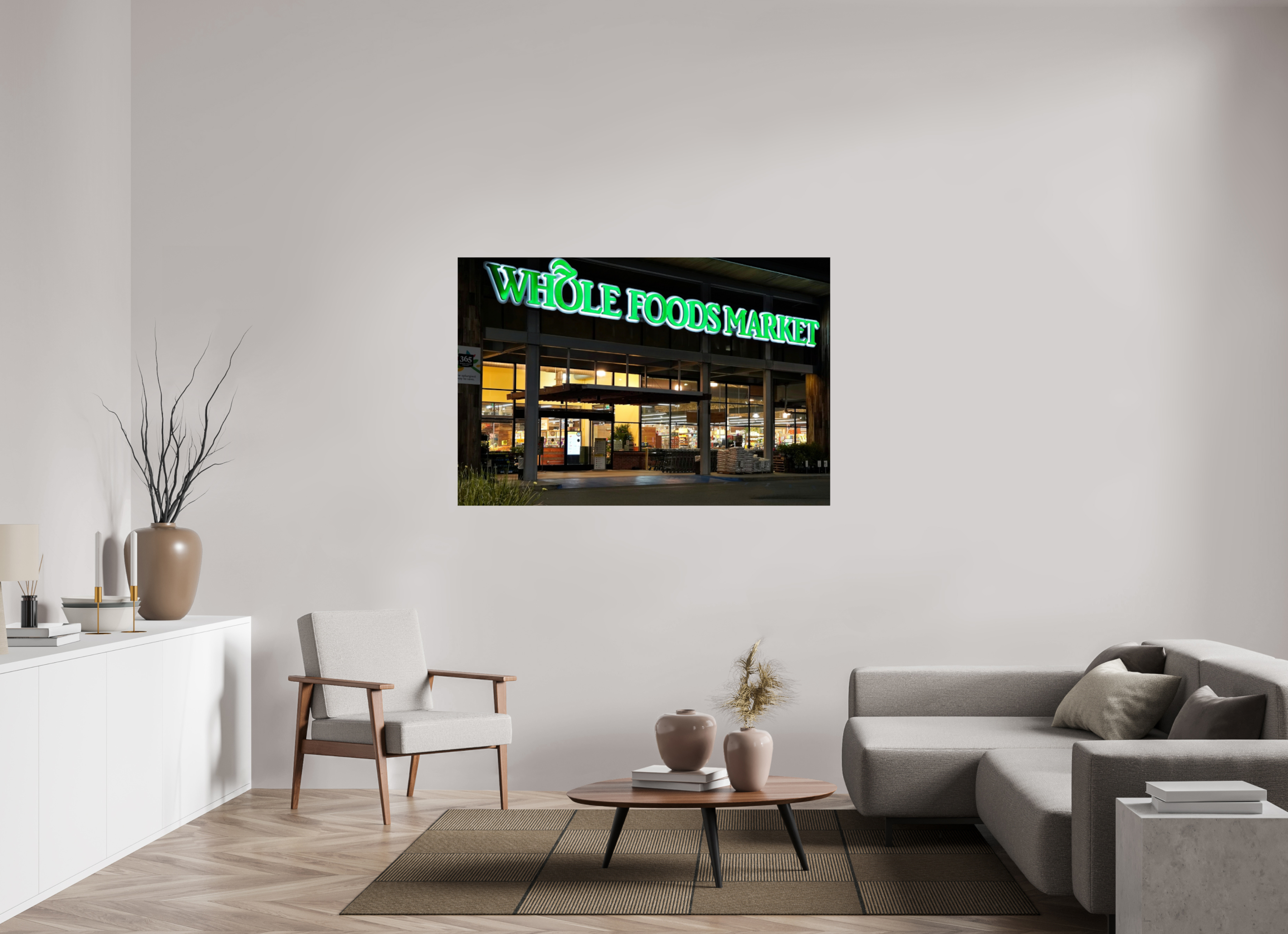 60 x 40″, Fuji Crystal DP II Whole Foods