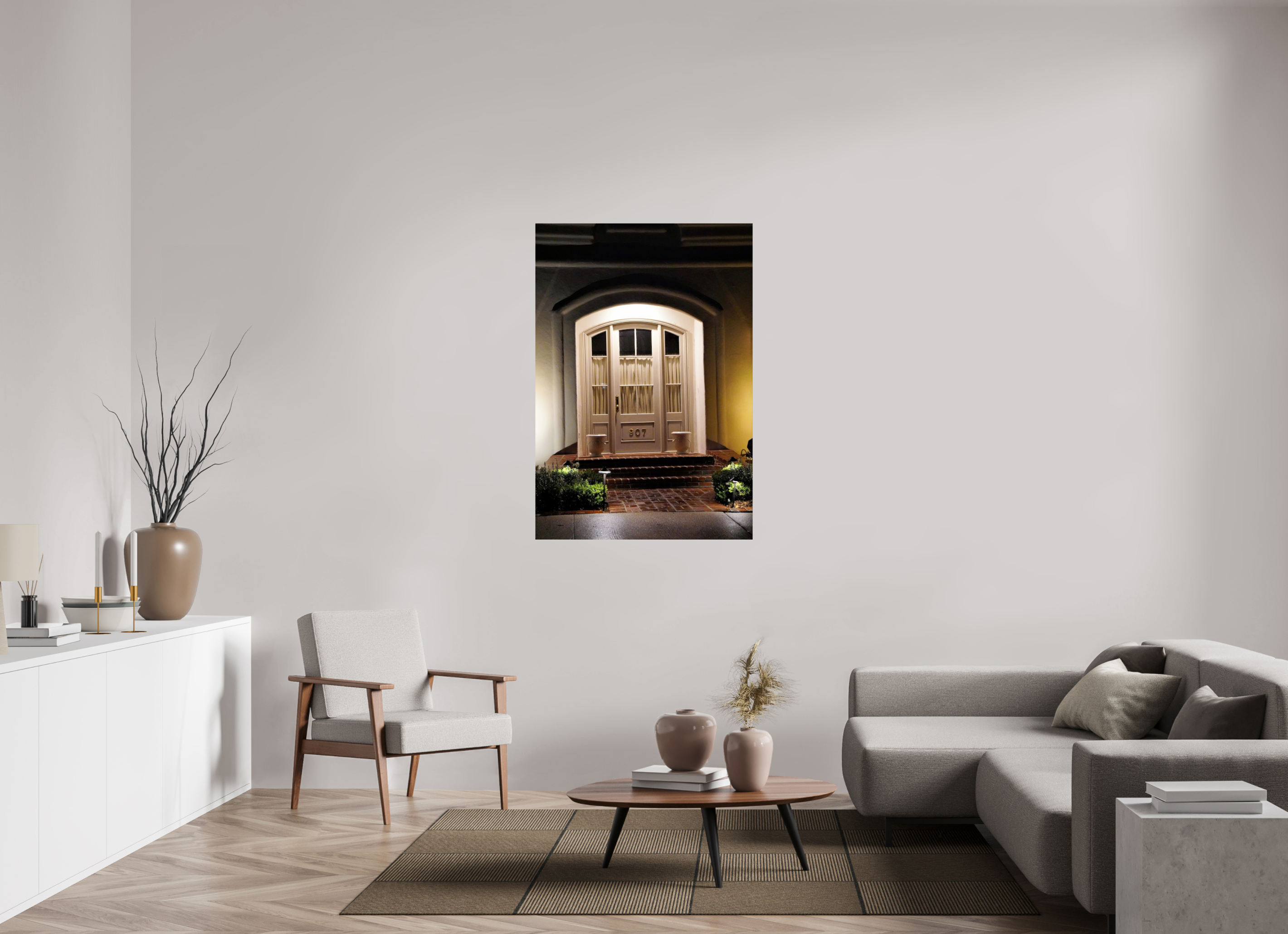 35 x 50.9″, Fuji Crystal DP II White door