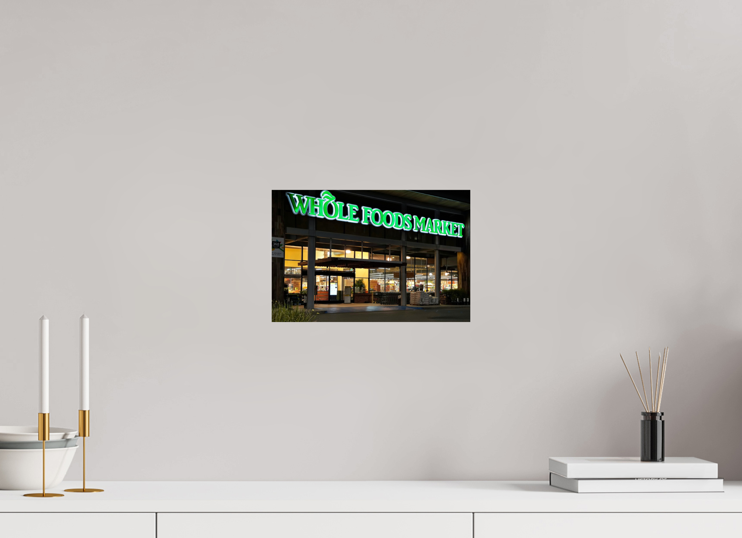 12 x 8″, Fuji Crystal DP II Whole Foods