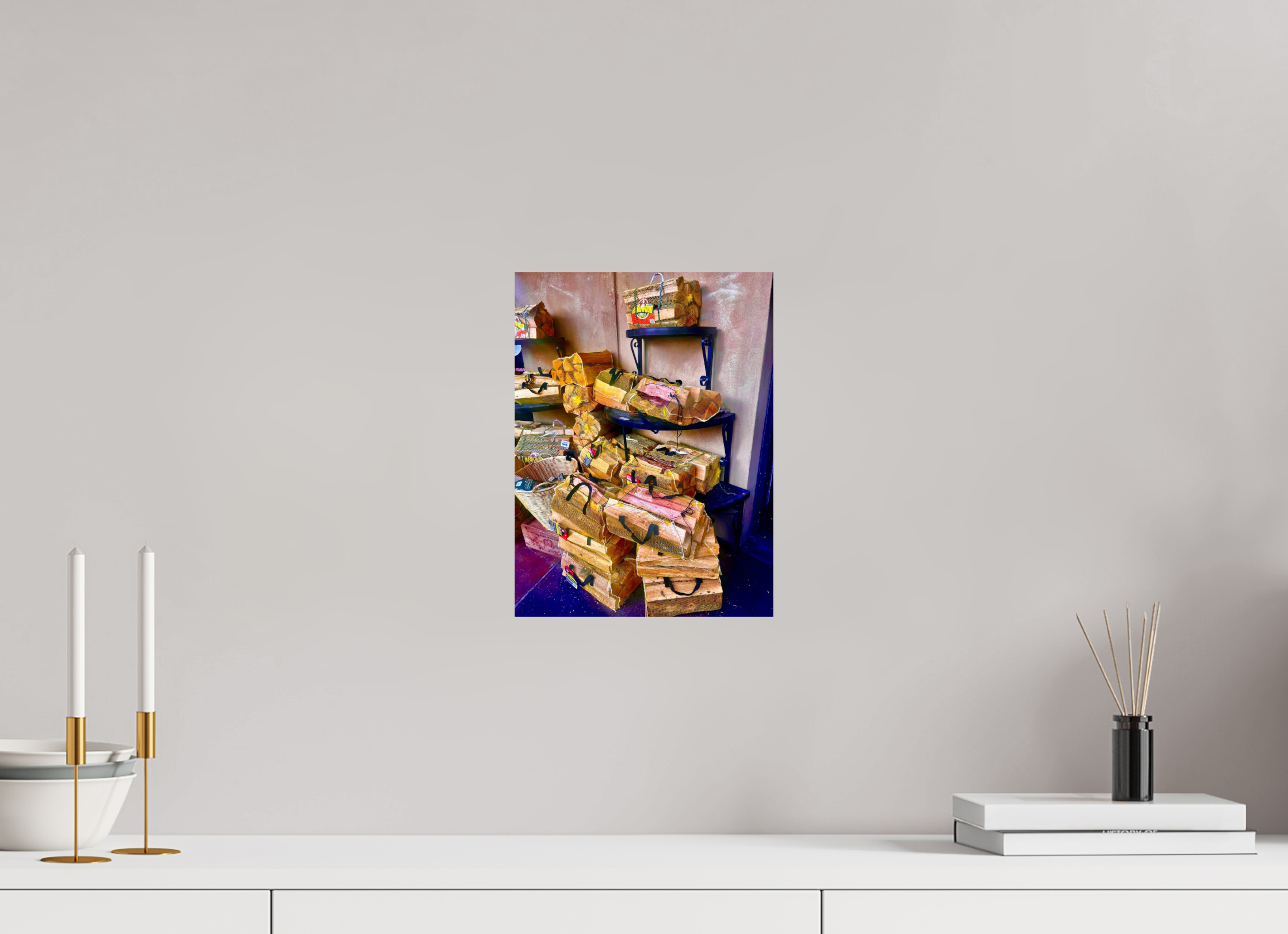 9 x 12″, Fuji Crystal DP II Firewood