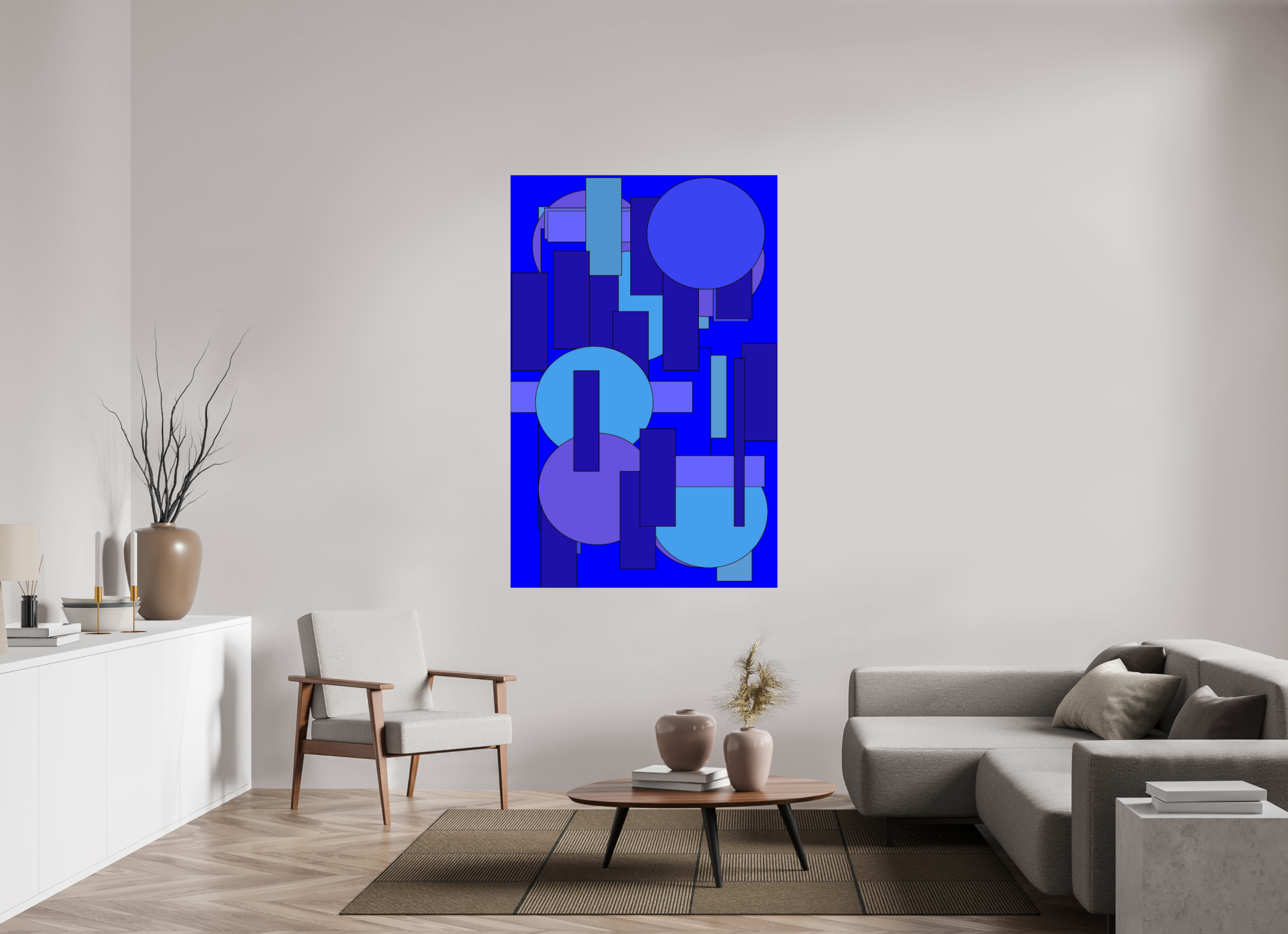 43 x 66.5″, Fuji Crystal DP II Study in blue.1