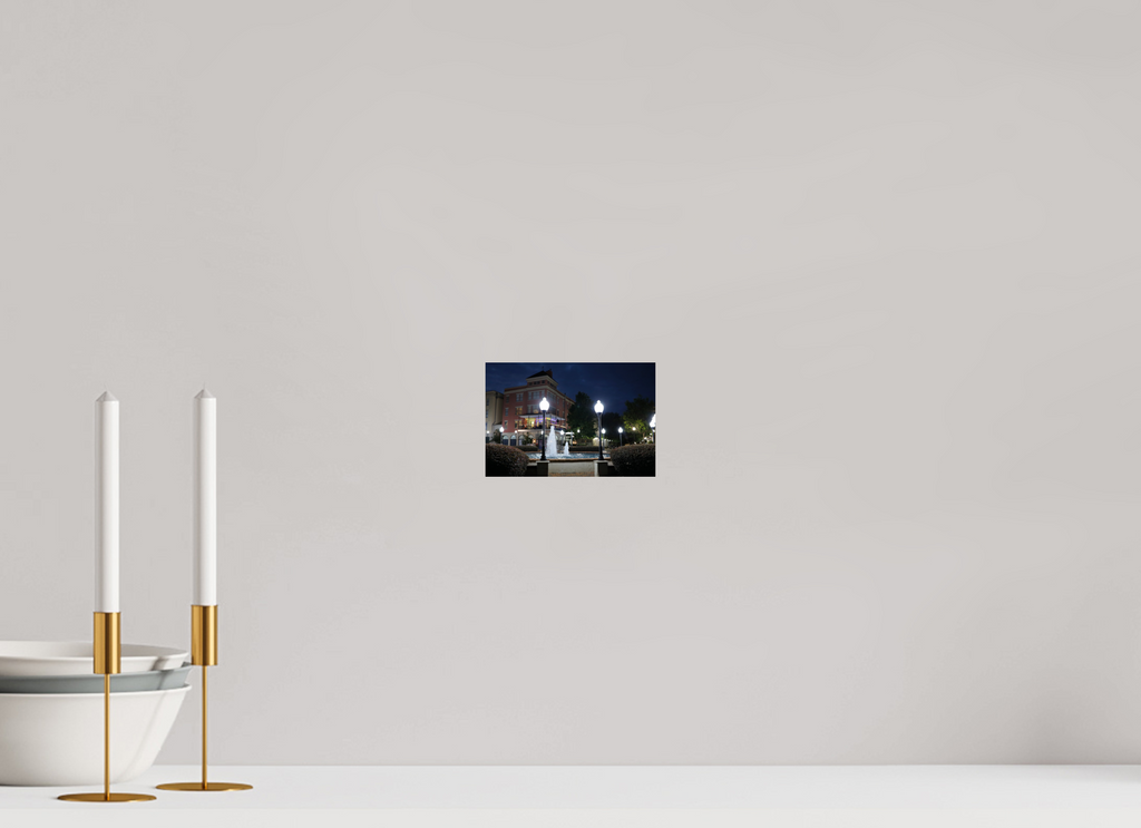 6 x 4″, Fuji Crystal DP II Plaza with fountain
