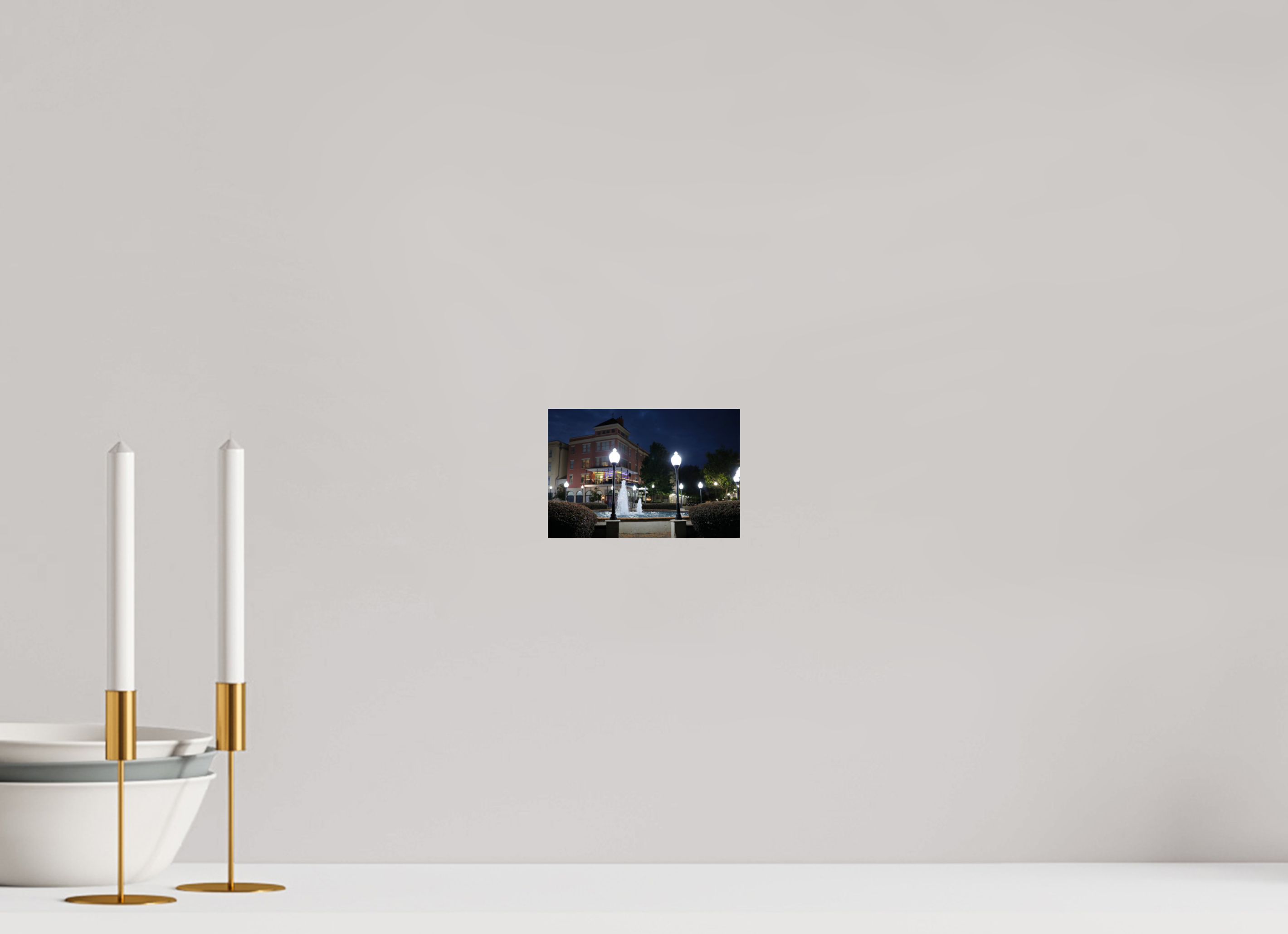6 x 4″, Fuji Crystal DP II Plaza with fountain