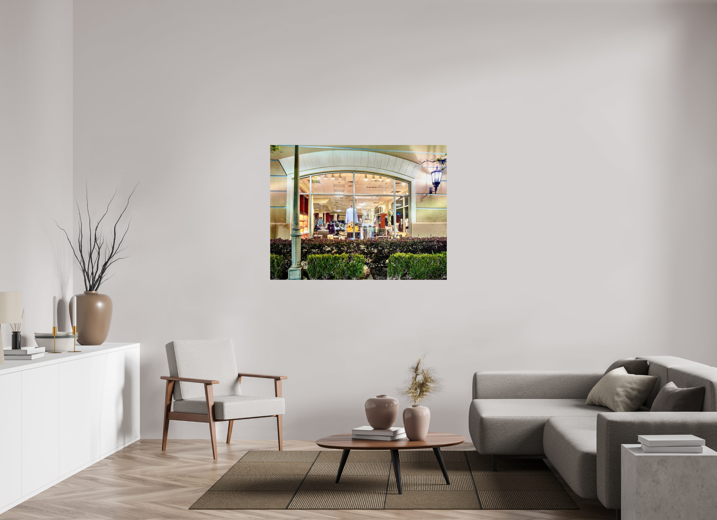 51.1 x 39″, Fuji Crystal DP II Window with Stone arch
