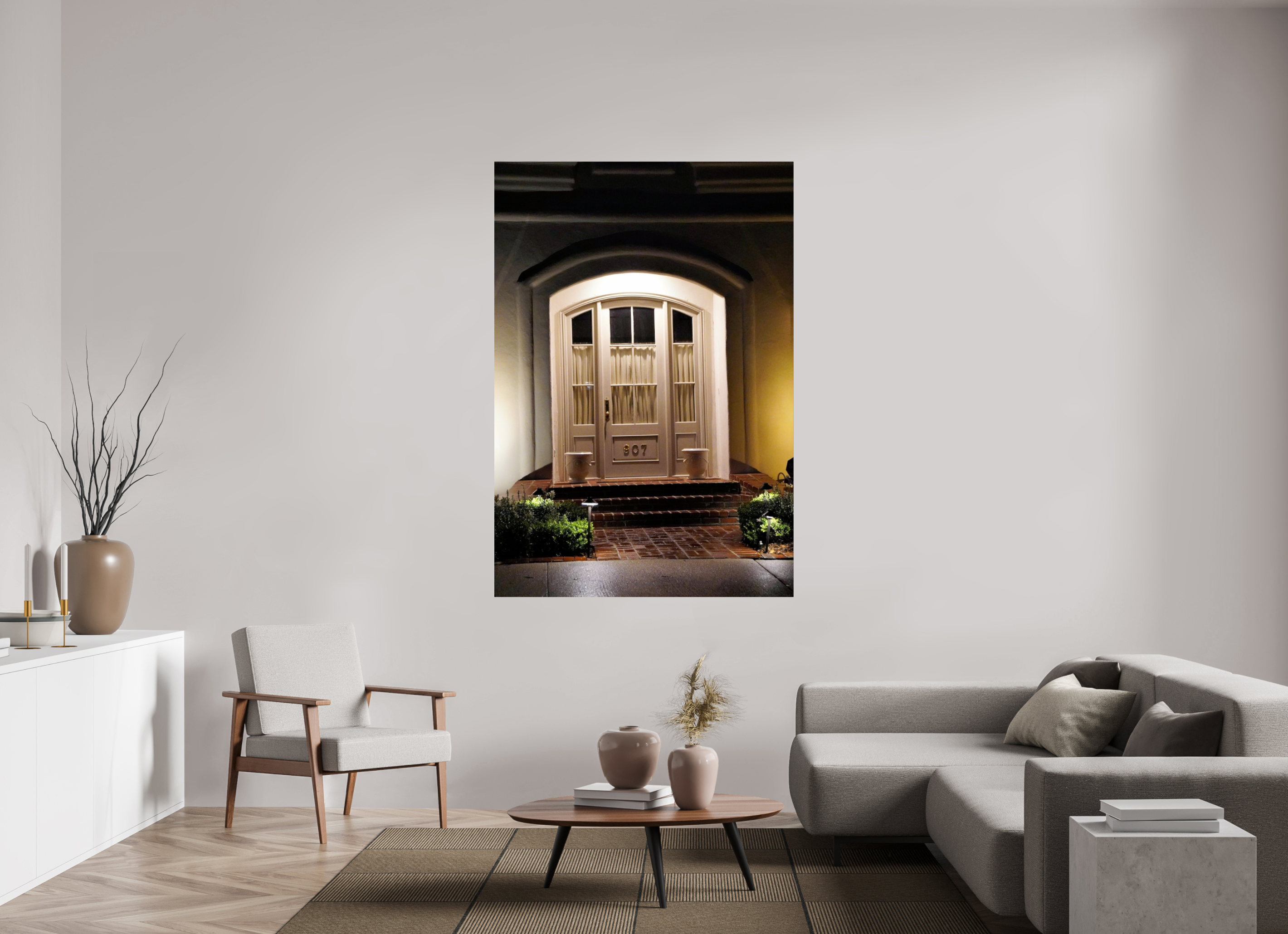 47 x 68.4″, Fuji Crystal DP II White door